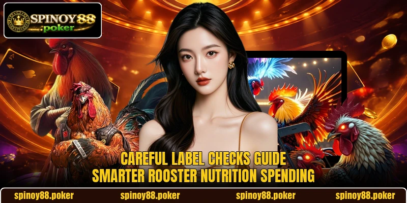 Careful label checks guide smarter rooster nutrition spending Careful label checks guide smarter rooster nutrition spending