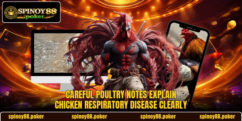 Careful poultry notes explain Chicken Respiratory Disease clearly Careful poultry notes explain Chicken Respiratory Disease clearly