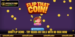 Coin Flip Demo - Try Heads Or Tails With No Risk Now