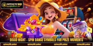 Disco Night - Spin Dance Symbols For Prize Moments