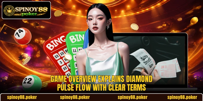 Game overview explains Diamond Pulse Flow with clear terms