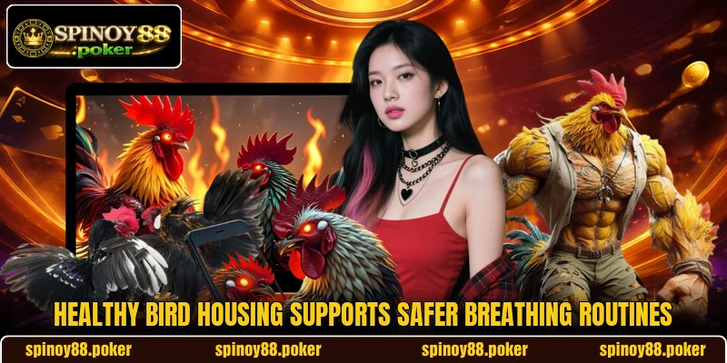 Healthy bird housing supports safer breathing routines Healthy bird housing supports safer breathing routines