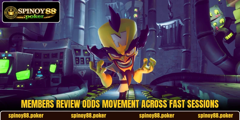 Members review odds movement across fast sessions Members review odds movement across fast sessions