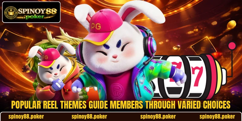Popular reel themes guide members through varied choices Popular reel themes guide members through varied choices