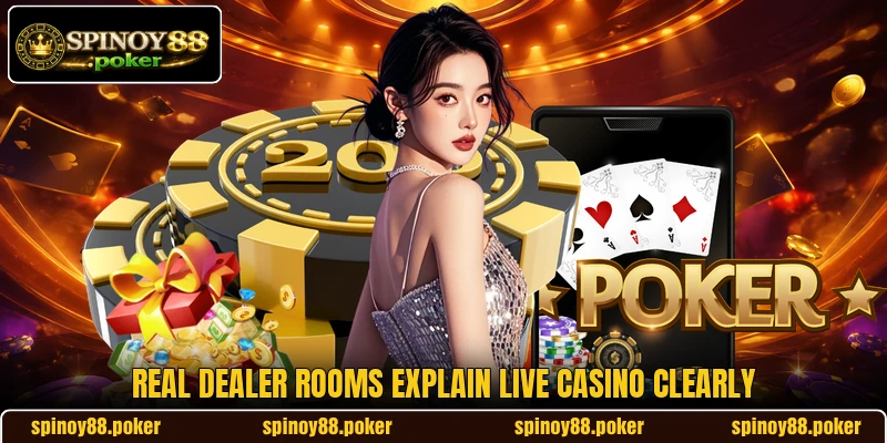 Real dealer rooms explain live casino clearly Real dealer rooms explain live casino clearly