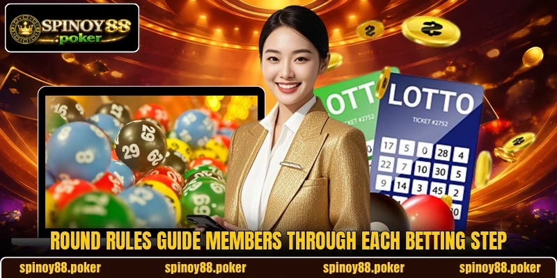 Round rules guide members through each betting step