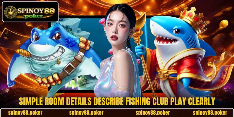 Simple room details describe Fishing Club play clearly
